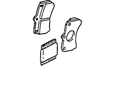 Ford F7CZ2001BA Kit Brake Shoe