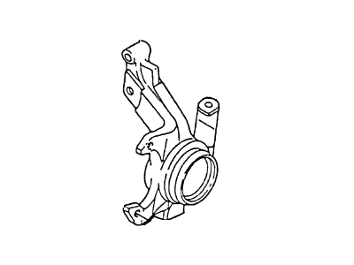 Mercury Tracer Steering Knuckle - F7CZ-3K185-AG