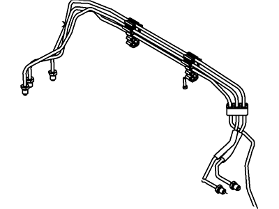 2010 Ford Fusion Brake Line - 9E5Z-2C360-B