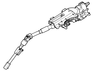 2003 Ford Focus Steering Column - 1S4Z-3C529-JA