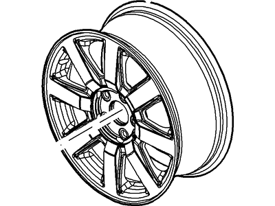 Mercury Sable Spare Wheel - 8G1Z-1007-A