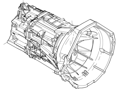 2011 Ford Mustang Transmission Assembly - BR3Z-7003-AA