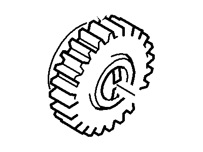 2002 Ford Focus Reverse Idler Gear - YS4Z-7141-AB