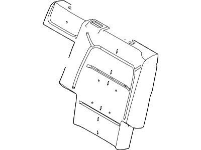 Ford CA8Z-7466801-C Pad - Rear Seat Back