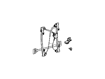 Ford 6L3Z-1627001-AA Regulator And Motor Assembly - Window