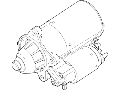 Ford 6C2Z-11002-BA Starter Motor Assembly