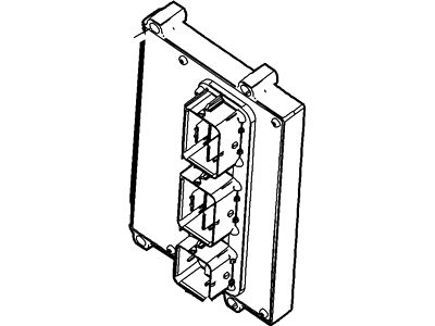 Ford Fusion Engine Control Module - 8E5Z-12A650-MB