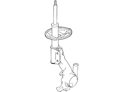 Ford F4CZ-18124-C Shock Absorber Assy - Front