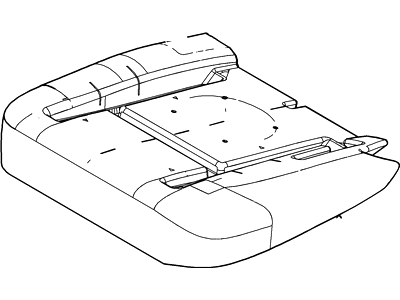 2009 Ford Crown Victoria Seat Cushion - 5W7Z-54632A23-AB