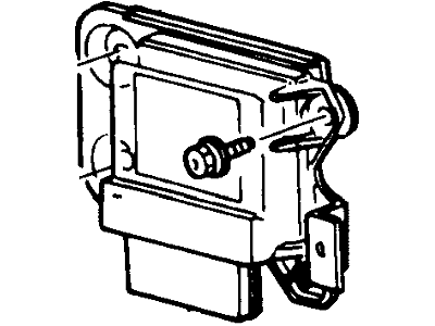 Mercury Air Bag Control Module - F8AZ-14B321-AA