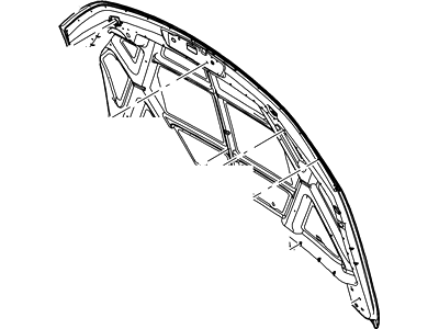 Mercury Milan Hood - 9H6Z-16612-A