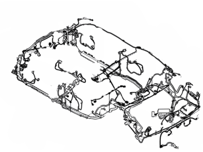 Ford 2W4Z-14S411-BA Wire Assembly