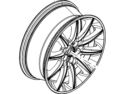 Lincoln MKT Spare Wheel - AE9Z-1007-A