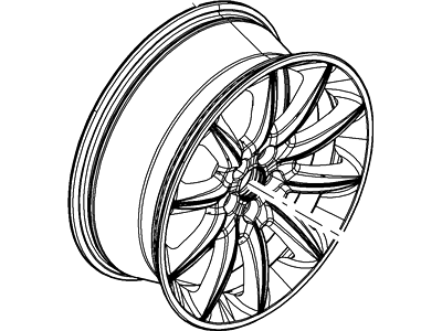 Ford AE9Z-1007-A Wheel Assembly