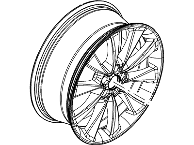 Ford AE9Z-1007-D Wheel Assembly