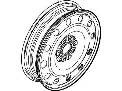 Lincoln MKT Spare Wheel - AE9Z-1007-E