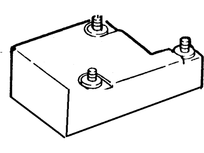 1982 Ford F-250 Vapor Canister - D5FZ-9E453-A