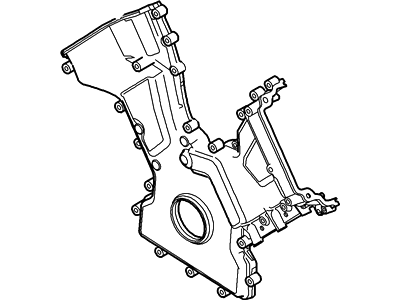 2004 Ford Thunderbird Timing Cover - 2W9Z-6019-AA