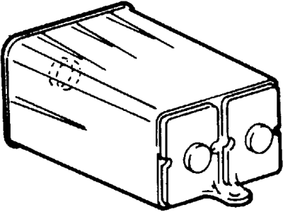 Ford 3S4Z-9D653-BA Cannister - Fuel Vapour Store