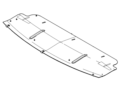 Ford 8G1Z-8327-A Deflector