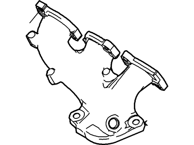Ford Freestyle Exhaust Manifold - 4F9Z-9431-EA