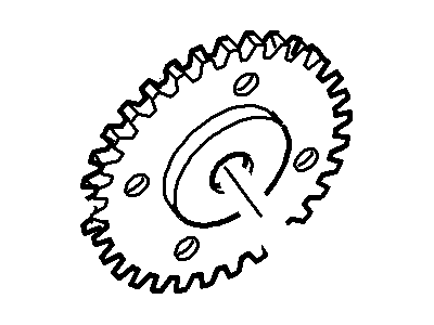 Ford XW4Z-6256-AA Sprocket - Crankshaft