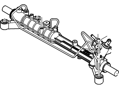 Lincoln Steering Gear Box - BT4Z-3504-C