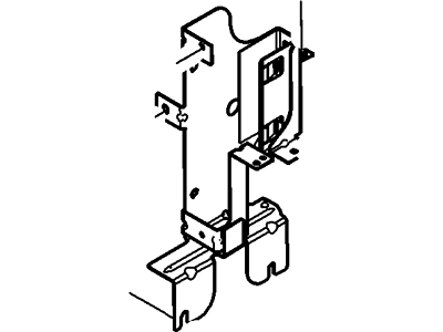 Ford 5R3Z-12A659-AA Bracket - Engine Control Module