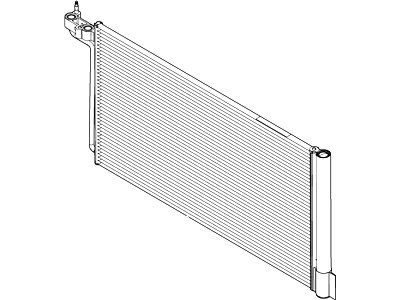 Ford CV6Z-19712-J Condenser Assembly