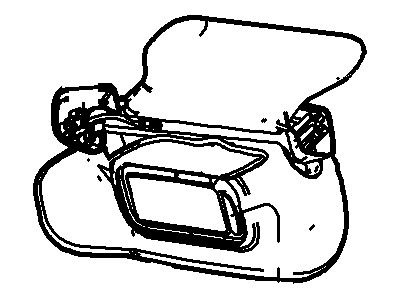 Ford 7L7Z-7804105-AB Sunvisor