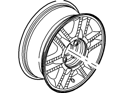 Mercury Monterey Spare Wheel - 3F2Z-1007-HA