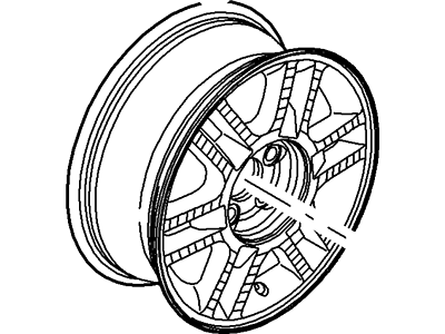 2004 Mercury Monterey Spare Wheel - 3F2Z-1007-HA