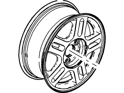 Ford 3F2Z-1007-CA Wheel Assembly