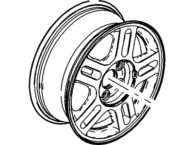 Ford 3F2Z-1007-BA Wheel Assembly