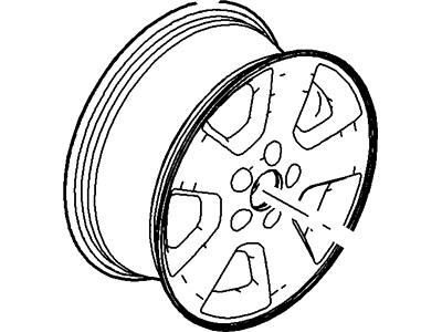 Ford 3F2Z-1007-KA Wheel Assembly