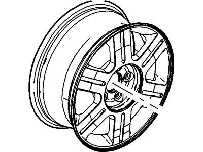 Ford 3F2Z-1007-DA Wheel Assembly