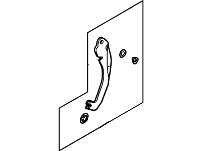 Ford EOTZ-2A638-A Lever - Parking Brake Operating