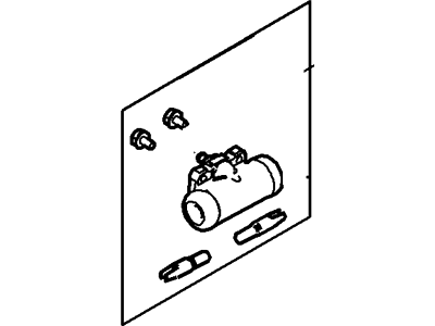 Ford Ranger Wheel Cylinder - 2L5Z-2262-CB