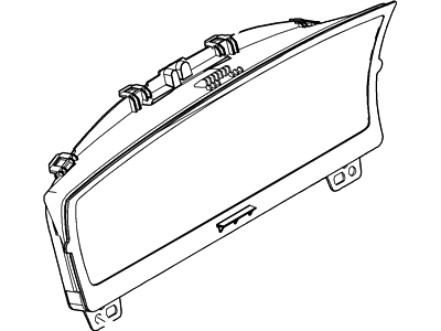 Ford 8A5Z-10887-A Glass - Instrument Cluster