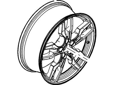 Ford BT4Z-1007-D Wheel Assembly