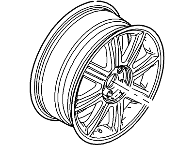 2006 Ford Five Hundred Spare Wheel - 5G1Z-1007-BA