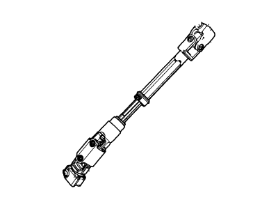 Mercury Mountaineer Steering Shaft - 6L2Z-3B676-BA