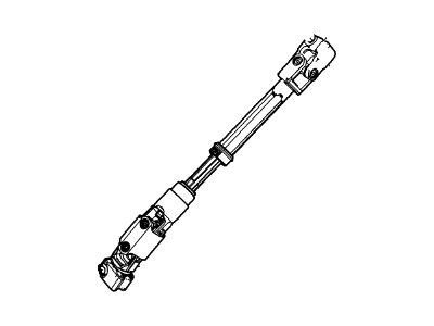 Ford Explorer Steering Shaft - 6L2Z-3B676-BA