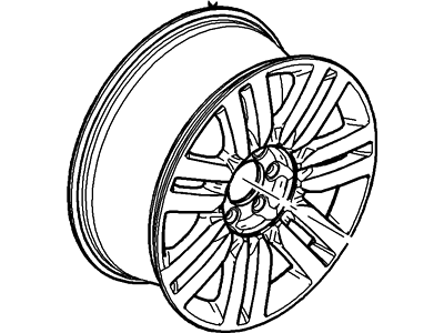 Ford 7L7Z-1007-K Wheel Assembly