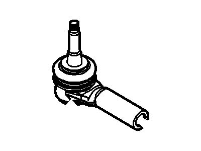 Ford DR3Z-3A130-A End - Spindle Rod Connecting