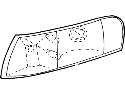 Ford F2DZ-15A201-B Lamp