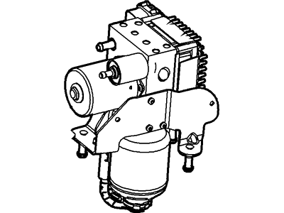 Mercury ABS Pump And Motor Assembly - 7M6Z-2C286-B