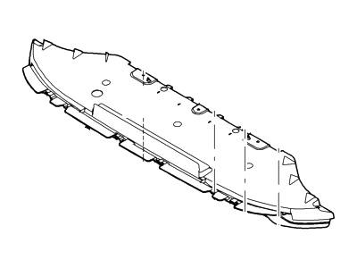 Ford BR3Z-17626-A Deflector - Stone