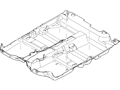 Ford BE8Z-5411454-AA Insulator - Floor