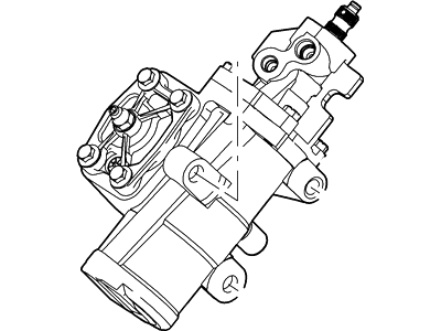 Ford E-350/E-350 Super Duty Rack And Pinion - 6C2Z-3504-AA